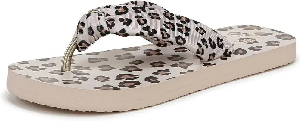 New In Box Blowfish Malibu Youth Girls Riptide-K Flip-Flop Leopard 13 M NIB